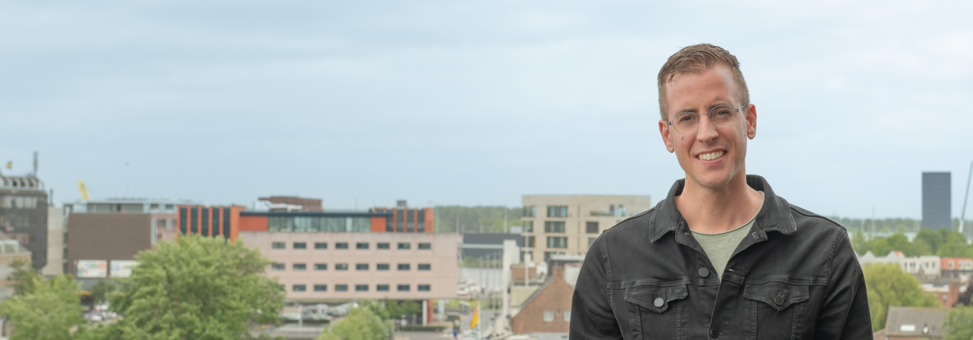 Guus op het stadhuis in Terneuzen