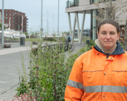 Evianne op de Kop van de Noordstraat in Terneuzen